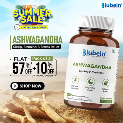 Ashwagandha for Stress Relief-Pack of 3