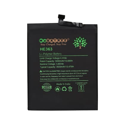 Mobatree Original Mobile Battery for NOKIA 3.1 PLUS - HE363, 3400mAh (6 months Guarantee)