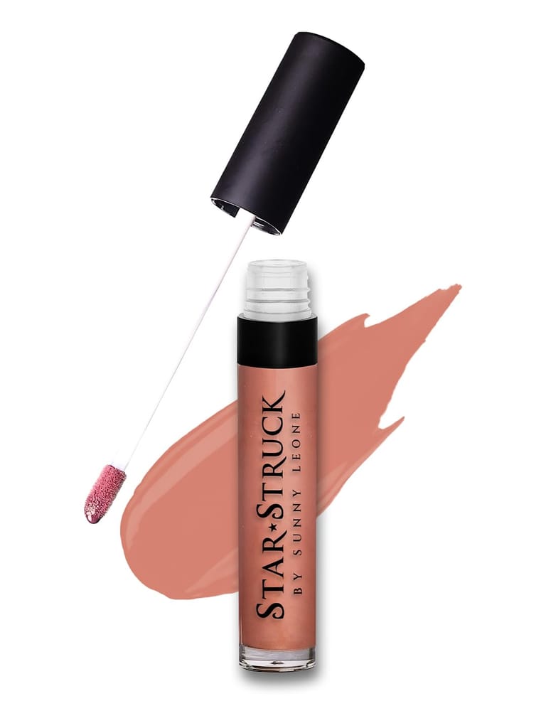 STARSTRUCK BY SUNNY LEONE Liquid Lip Gloss | Highly Pigmented, Clear Shine & Non-Sticky Formula