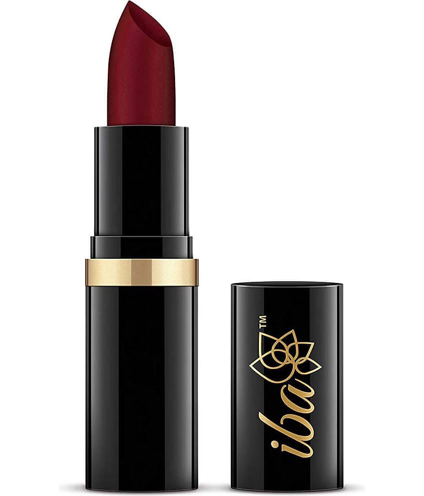 Iba Pure Lips Moisturizing Lipstick Shade A72 Maroon Burst, 4g , Highly Pigmentated (Pack of 1)