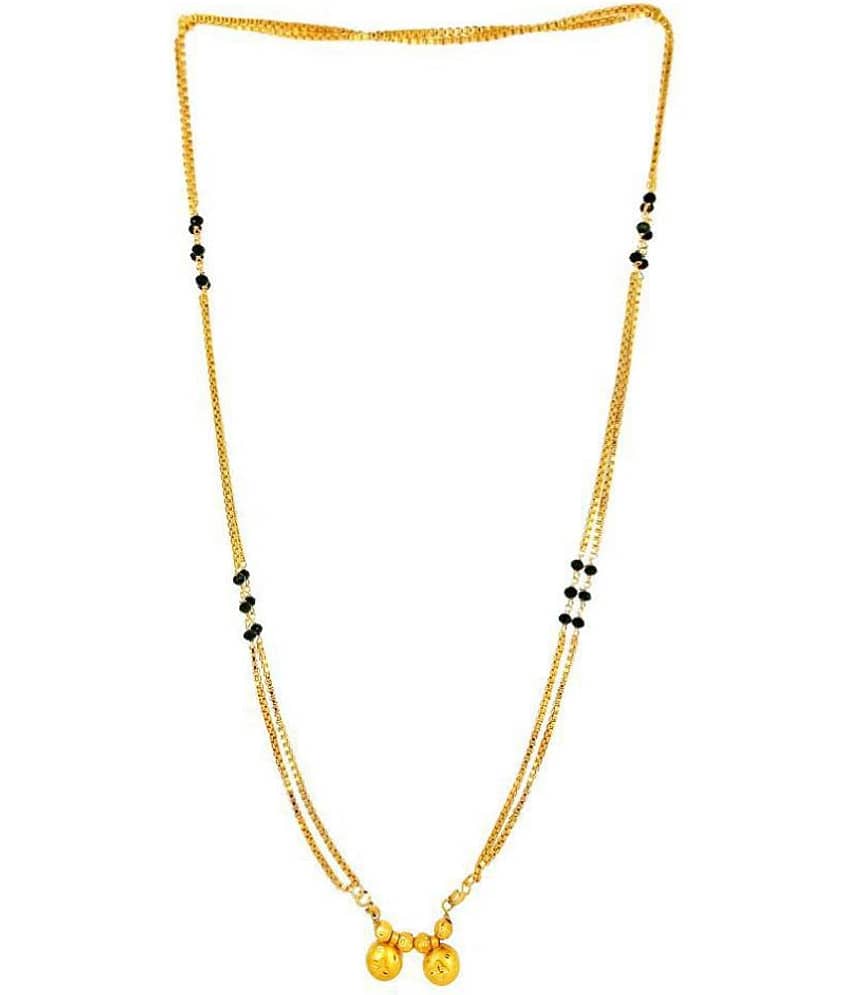 DARE BY GOLDEN ERA Gold Plated Letest & Designer Mangalsutra For WomEN