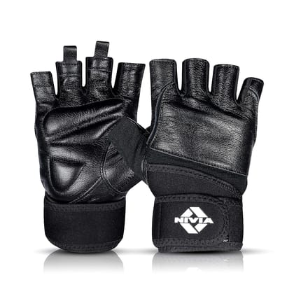 Nivia Venom Sports Leather with Neoprene Strap (Size - S) by Total Sporting And Fitness Solutions Pvt Ltd