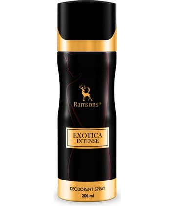 Ramsons - EXOTICA INTENSE Deodorant Spray Body Perfume For Women Long Lasting 200 ml (Pack of 1)
