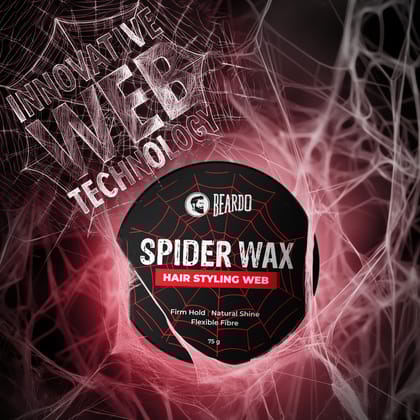 Beardo Spider Wax Hair Styling Web (75g)