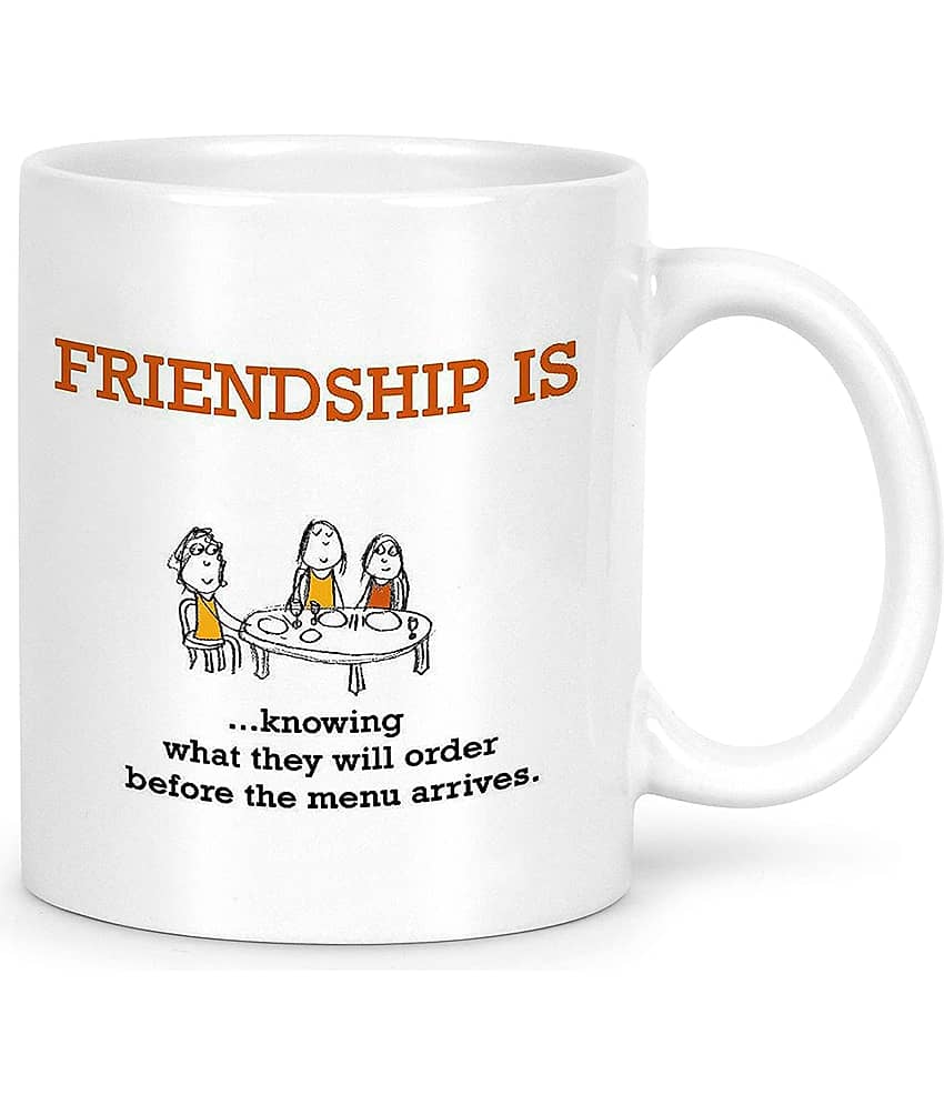 Idream Quote Printed Ceramic Coffee Mug 1 Pcs 330 mL