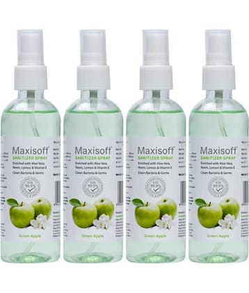 MAXISOFT - Antibacterial Hand Sanitizer 120 mL ( Pack of 4 )