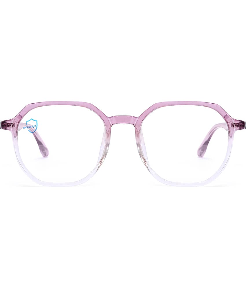Hexxa Blue Oversized Eyeglass Frame ( Pack of 1 )