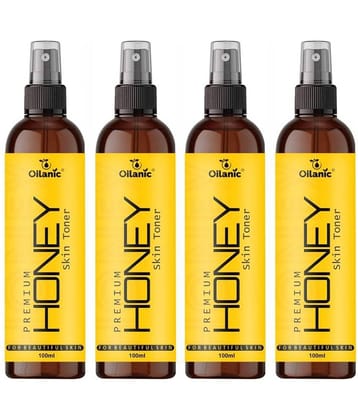 Oilanic   Honey    Skin Tonic 400 mL Pack of 4