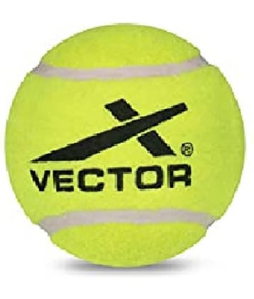Vector X  Green Cricket Tennis Ball (Heavy) (Pack of 6)
