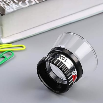 10X Magnifier Glass Repair Watch Magnifying For Home, Office, hobby, Craft (1 Pc / 25 MM)