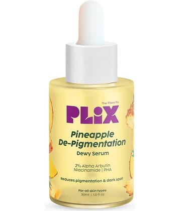 The Plant Fix Plix 2% Alpha Arbutin Pineapple Serum for Pigmentation & Dark Spot Reduction(30 ml)