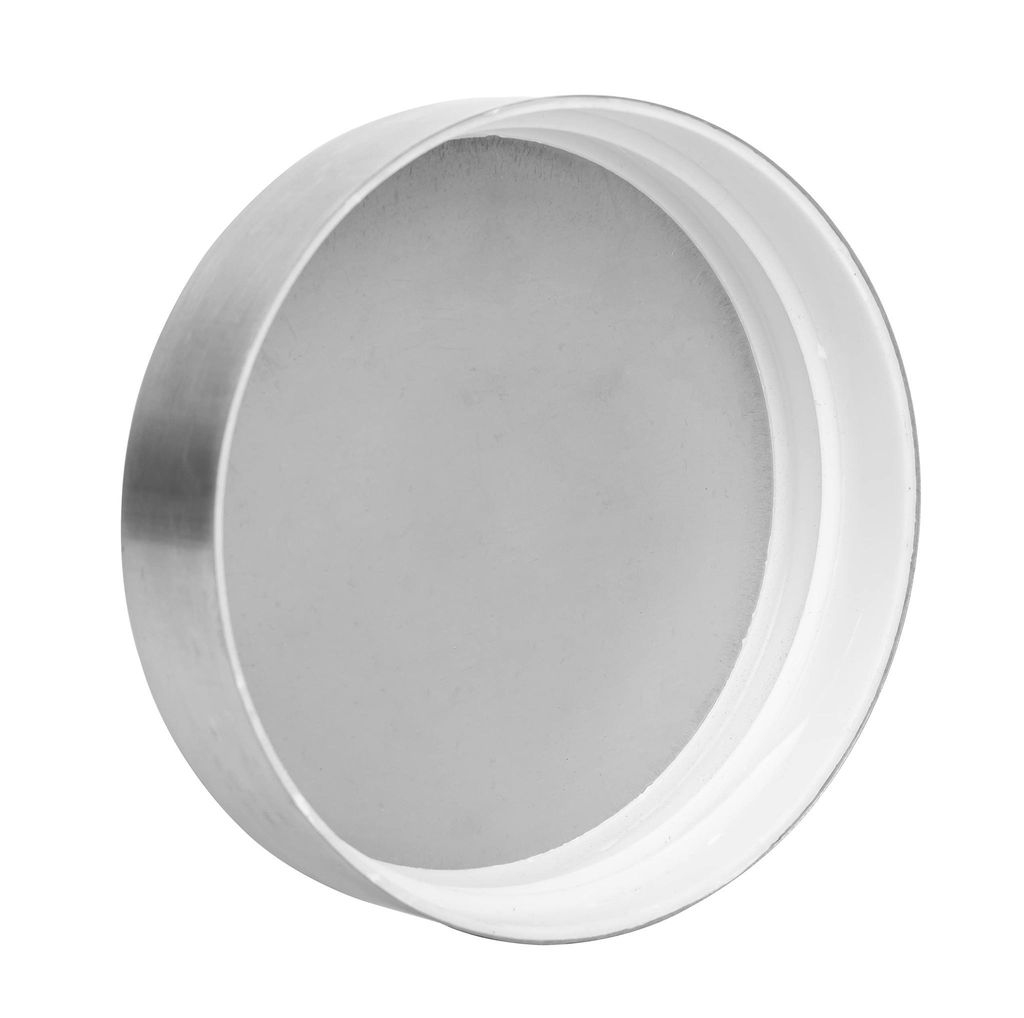 Femora Clear Glass Round Radius Glass Jar and Container (1100 ml) with Rust Proof Air Tight Steel Lid/Suitable to use in Your Home Office, Kitchen Storage/Glass Jars, 6 pcs, Free Replacement of Lids