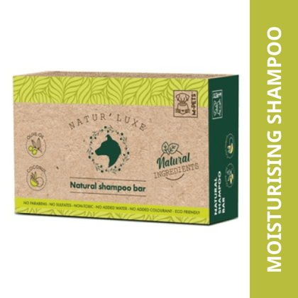 M Pets Natur'luxe Natural Shampoo Bar for Dogs M Pets Natur'luxe Natural Shampoo Bar for Dogs - 9.5x6x3.5cm M Pets Natur'luxe Natural Shampoo Bar for Dogs M Pets Natur'luxe Natural Shampoo Bar for Dogs - 9.5x6x3.5cm
