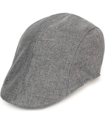 Zacharias Pack of 1 Polyester Men's Cap ( Grey )
