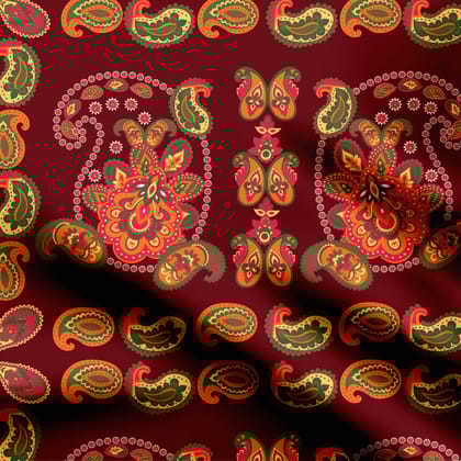 Pashmina Paisley-Cotton