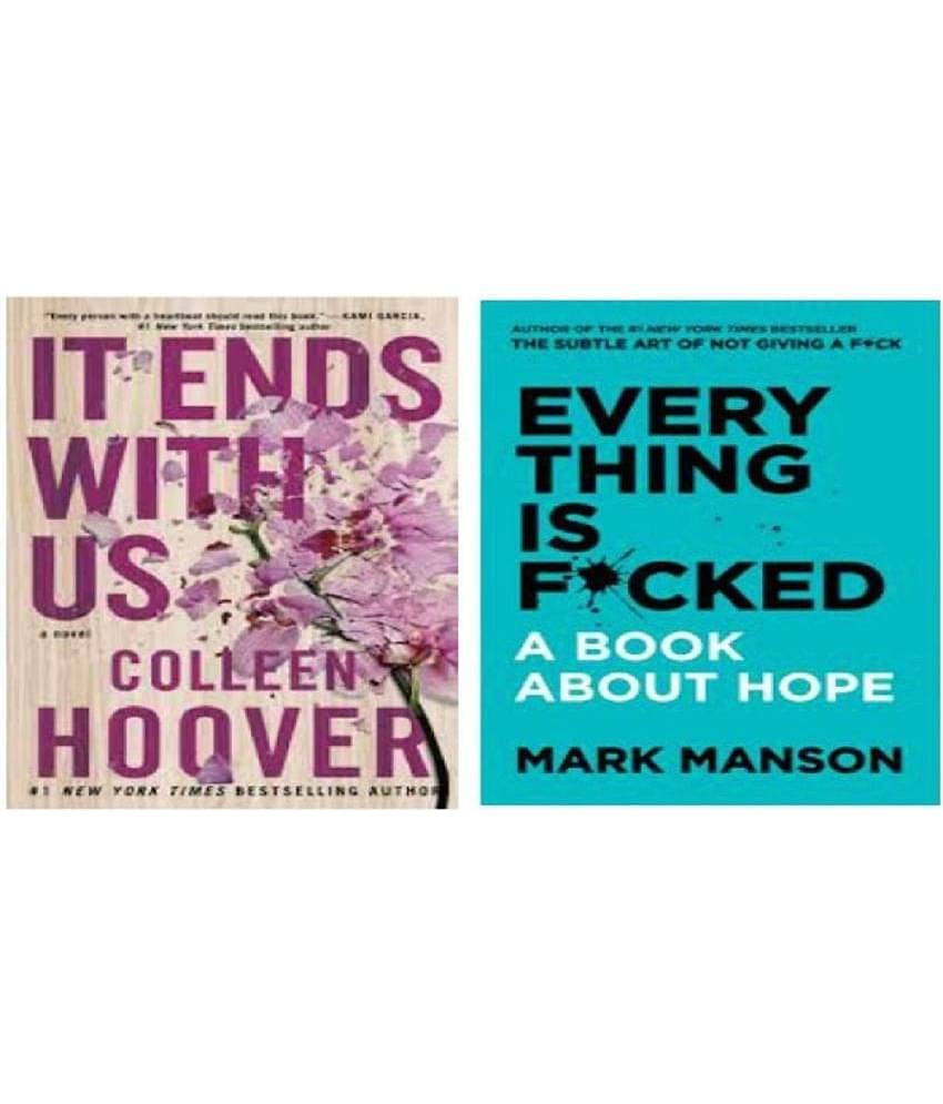 (Combo of 2 books ) It ends with us + Everything is F*cked