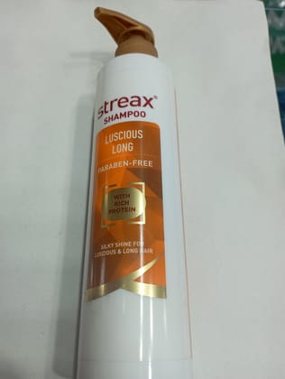 Streax Shampoo Luscious Long Paraben-free With Rich Protein 240 ml