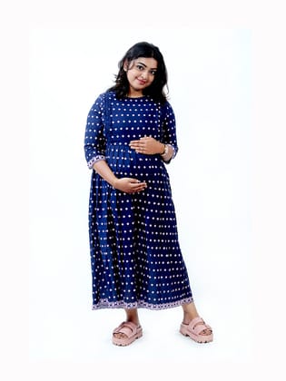 Stylish & Comfy Maternity Dress-M
