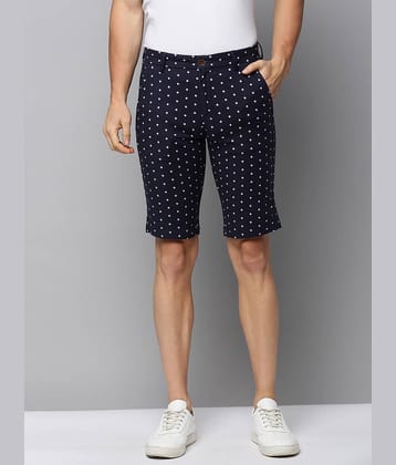 Showoff - Navy Blue Cotton Men's Chino Shorts ( Pack of 1 )