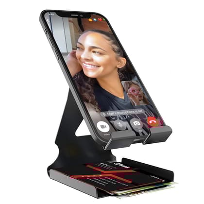 Amkette (558) Ergo Desk 2 in 1 Metal Phone Stand