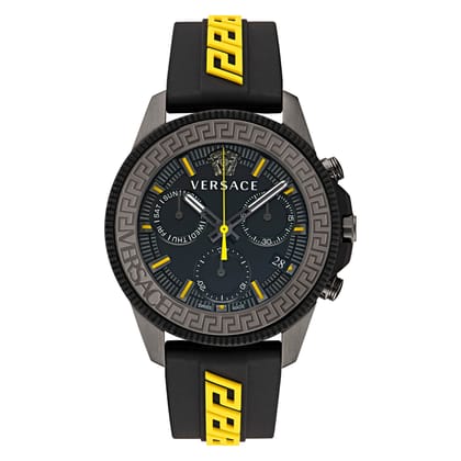 Versace Wrist Watch Men Black Dial - VE3J00322-Black