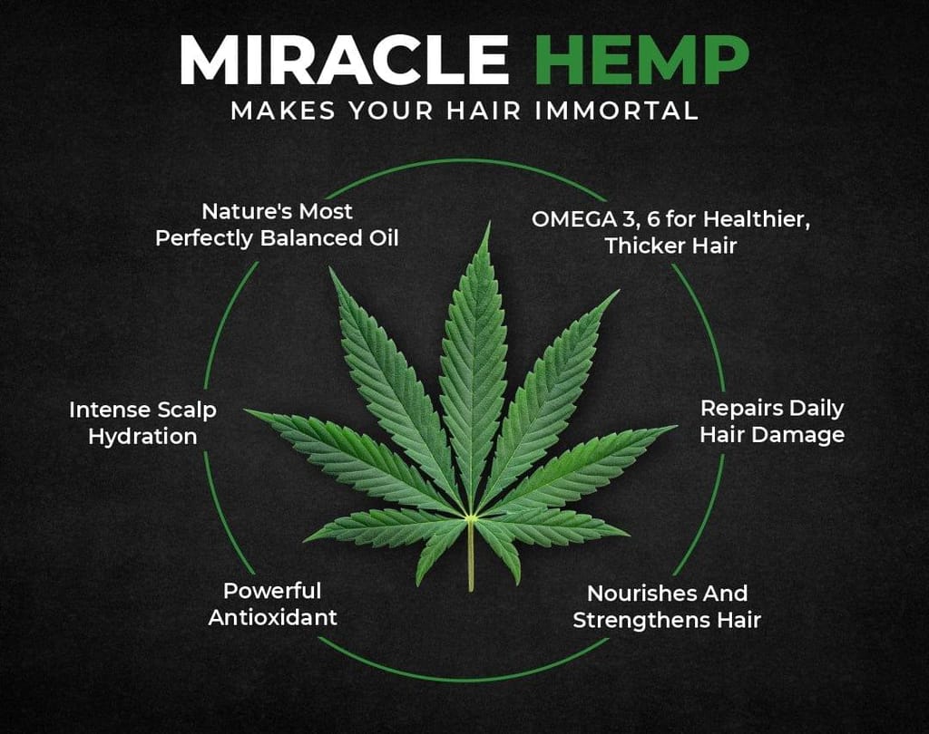 Beardo HEMP Styling Hair Oil For Men