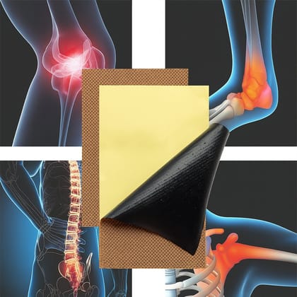 Ant Pain Relief Patch - Pack of 8 Patches | Instant Relief from Muscular Pain & Joint Pain| Natural Pain Relief Patches | Powerful Pain Relief, No Side Effects