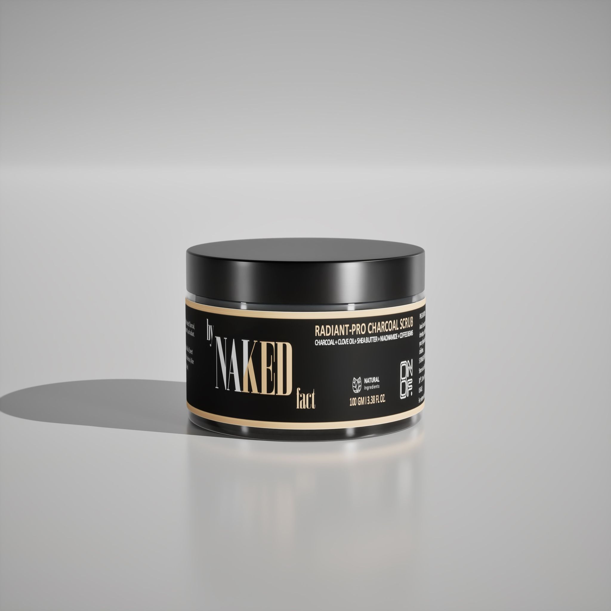 Radiant-Pro Charcoal Scrub