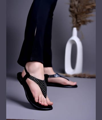 Shoetopia Black Women's Flats