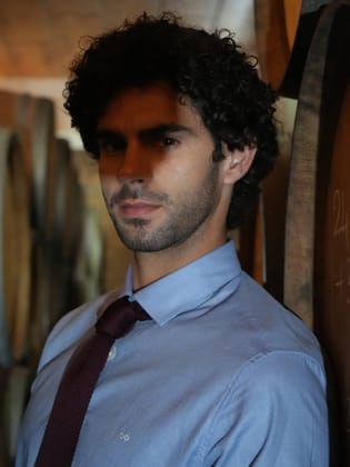 Aldeno Men Blue Formal Shirt (CHET)-L