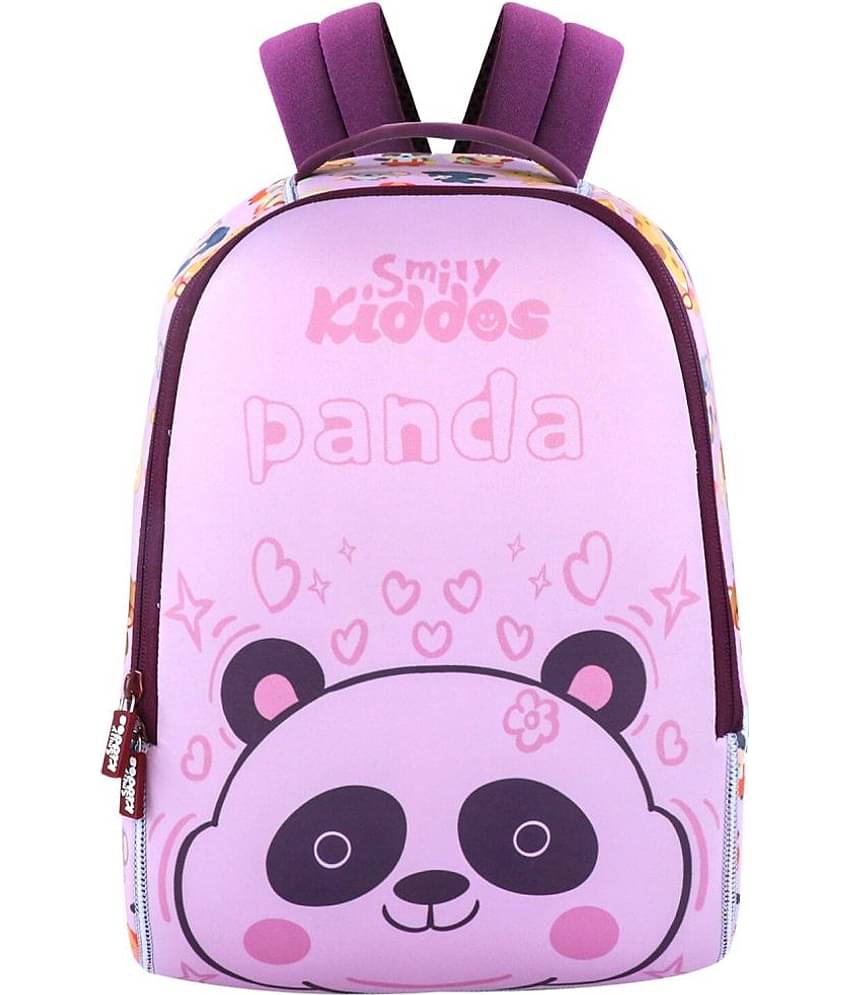 Smily  kiddos - Purple Polyester Backpack For Kids