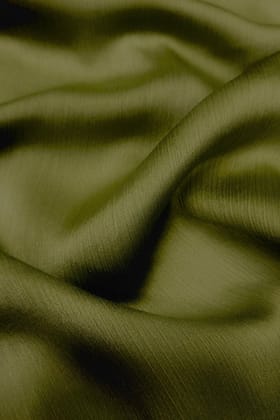 Crinkle Silk - Satin Hijab - Dhani Green