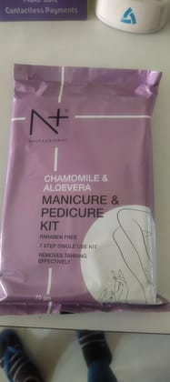 N+ Professional Chamomile & Aloevera Manicure & Pedicure Kit