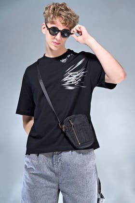 Black Anxious Oversized-XXL
