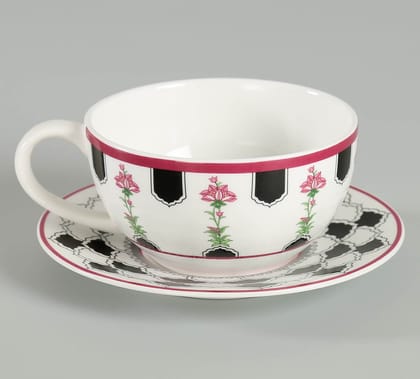 Appliqued Harmony Tea For One