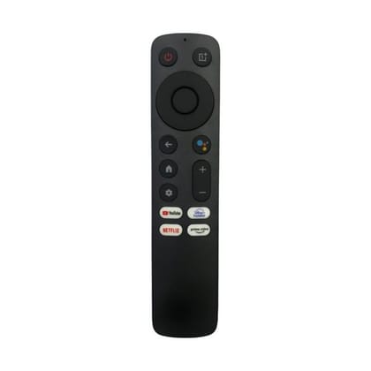 Remote No. 1230 (with Voice), with Netflix and Amp, Prime Video, Compatible for OnePlus Smart TV LCD-LED Remote Control (Second Version) (Exactly Same Remote Will Only Work)