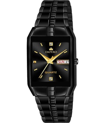EMPERO Black Stainless Steel Analog Men's Watch