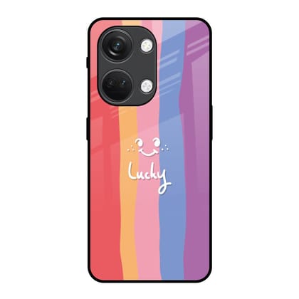 Lucky Abstract Glass Case for OnePlus Nord 3 5G