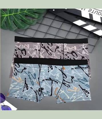 Cavenders Pack of 2 Nylon Trunks For Men's ( Multicolor )