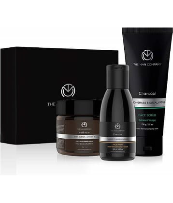 The Man Company - Moisturizing Facial Kit For All Skin Type ( Pack of 3 )