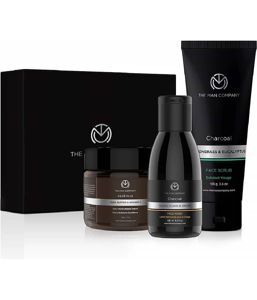 The Man Company - Moisturizing Facial Kit For All Skin Type ( Pack of 3 )