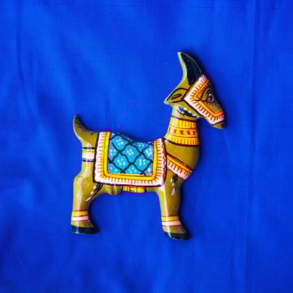 Pattachitra Goat Fridge Magnet