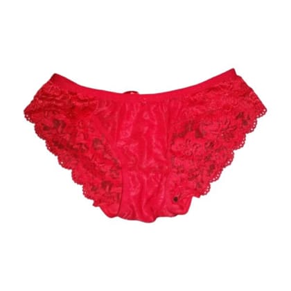 Women Hipster Pant Liner Colour-Red Set-L,Xl