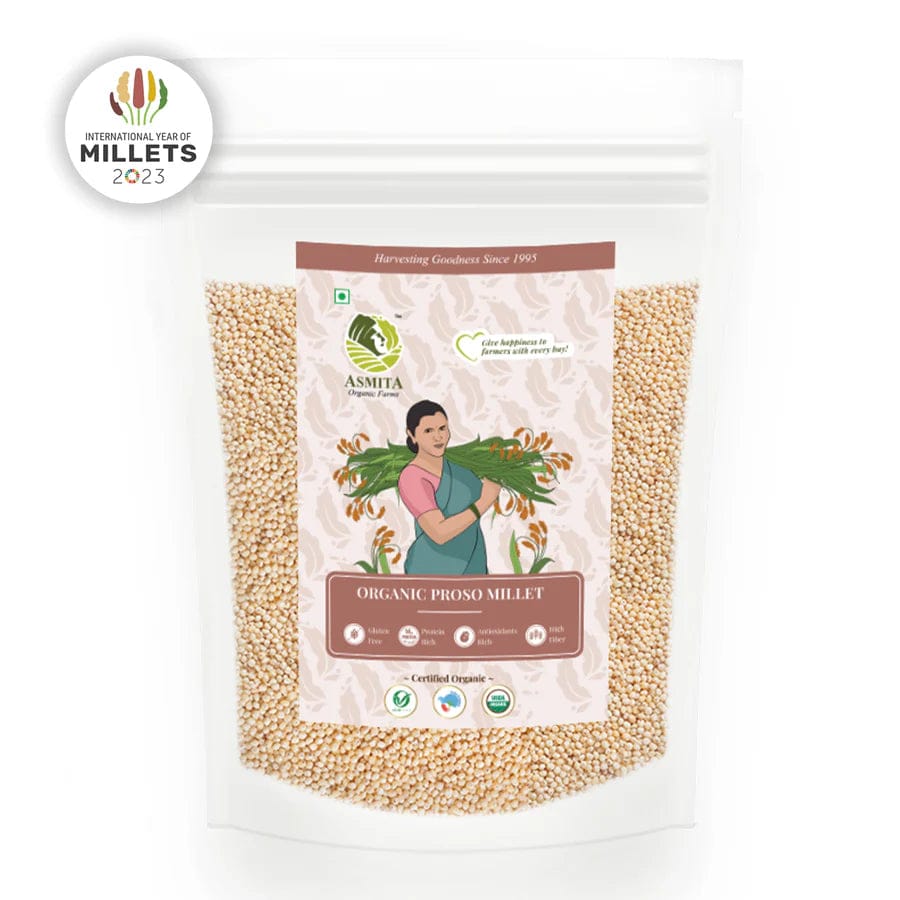 Organic Proso Millet - 500 gm | Broomcorn millet-500 gm