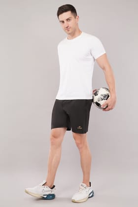 MEN'S RUNNING SHORTS-Black / S