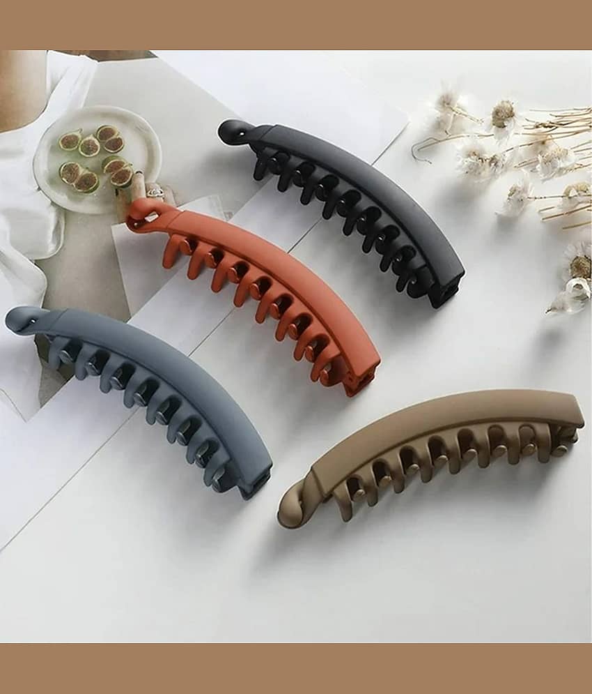 Blubby Multi Banana Clip ( Pack of 4 )