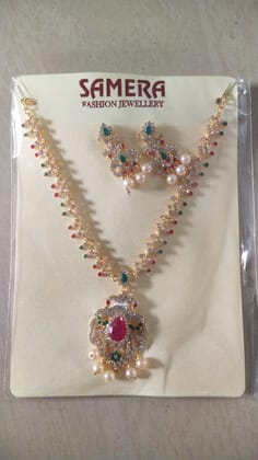 Maheswari Imitation Jewelry Set