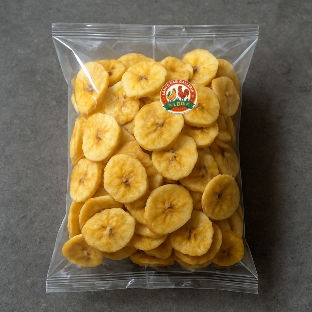 Lanke Bag Galleria's crispy banana chips