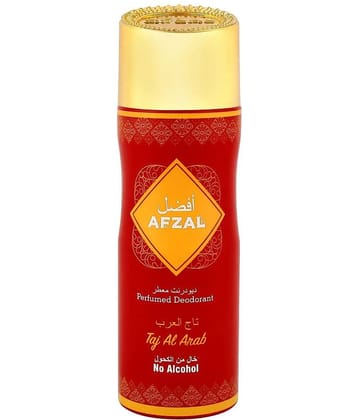 AFZAL Afzal No-Alcohol Taj Al Arab Deodorant Deodorant Spray for Men,Unisex,Women 200 ml ( Pack of 1 )
