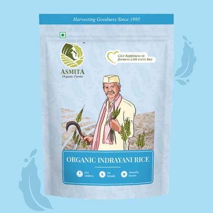 Organic Indrayani Rice - 1 kg-1 kg